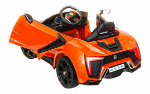 Детский автомобиль Toyland Lykan Hypersport 4х4 QLS 5188 Оранжевый, фото 6