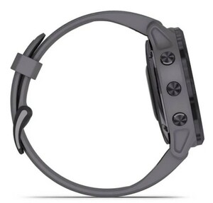 Garmin Fenix 6s Pro Solar аметистовый с темно-серым ремешком, фото 4