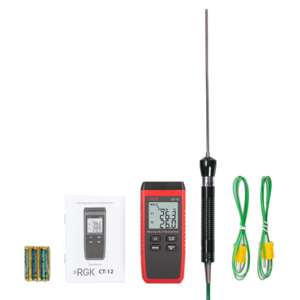 Термометр RGK CT-12 с погружным зондом температуры TR-10W с поверкой, фото 5