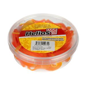 Лягушка несъедоб. Frog 2,56"/6,5 см Orange & Yellow 20шт. (HS-21-015-N-20) Helios, фото 4