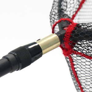 Подсачек складной телескопический Namazu Pro NoKnot Net PVC, L-200 см, овальный обод 55х45 см, PVC, фото 4