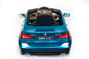 Детский автомобиль Toyland BMW 6 GT Синий, фото 6