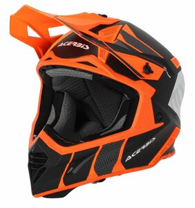 Шлем Acerbis X-TRACK 22-06 Orange-Fluo/Black L, фото 1