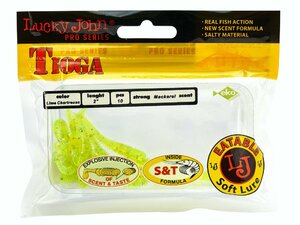 Виброхвосты съедобные LJ Pro Series TIOGA 2.0in (05.00)/071 10шт., фото 4