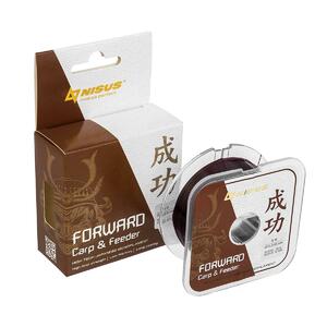 Леска FORWARD Carp & Feeder brown 0,370mm/100m Nylon (N-FСF-0370-100) Nisus, фото 2