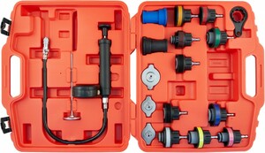 Thorvik RPTS18 Набор для тестирования герметичности системы охлаждения, 18 предметов, фото 2
