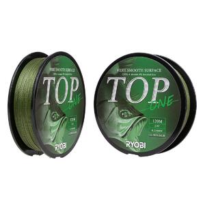 Шнур TOP PE4X-120M 2,0/d-0.234mm Dark green Ryobi, фото 7