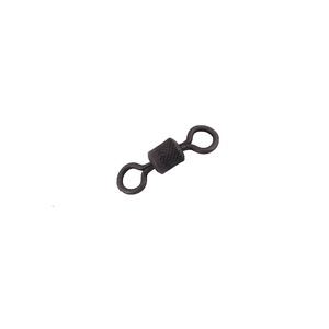 Вертлюг Namazu Pro ROLLING RIBBED SWIVEL, латунь, цв. Carbon, р. 1/0, test-72 кг (уп. 5 шт.), фото 5