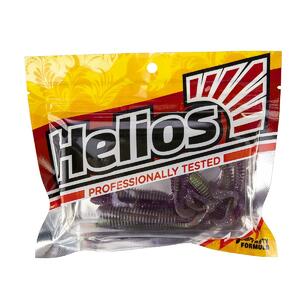 Твистер Credo Long Body 2,95"/7,5 см Fio & Lime 12шт. (HS-9-014) Helios (0), фото 2