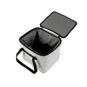 Сумка изотермическая ПВХ СЛЕДОПЫТ Thermal Bag, 35х25х28 см, 25 л, цв. серый/2/, фото 5