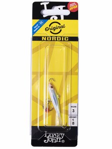 Балансир Lucky John NORDIC 3 с тр. 35мм/02H блистер, фото 4