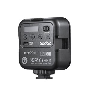 Осветитель светодиодный Godox LITEMONS LED6R RGB накамерный, фото 6