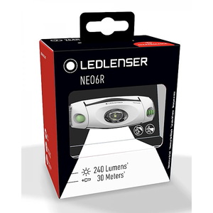 Налобный фонарь LED LENSER NEO6R, зеленый, фото 4