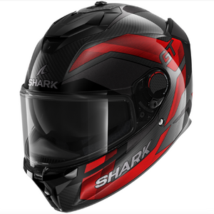 Шлем Shark SPARTAN GT PRO RITMO CARBON Black/Red/Chrome глянцевый S, фото 1