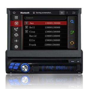 Штатная магнитола CARMEDIA KD-8600-P3-7 DVD универсальная установка I DIN, фото 3