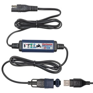 Интеллектуальное влагозащищенное зарядное устройство OptiMate USB O108, фото 1