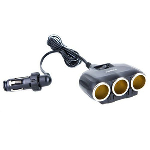 Разветвитель на 3 автомобильных розетки 12V Neoline Tetra, фото 1
