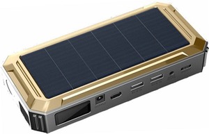 Компактное ПЗУ с солнечной панелью SITITEK SolarStarter 18000, фото 1