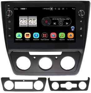 Штатная магнитола LeTrun BPX410-1023 для Skoda Yeti I 2009-2017 на Android 10 (4/32, DSP, IPS, с голосовым ассистентом, с крутилками), фото 1