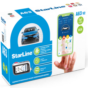 Автосигнализация StarLine A63 V2 GSM ECO, фото 1