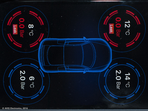 Система контроля давления в шинах AVEL AVS07TPMS, фото 9