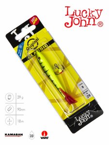 Балансир Lucky John CLASSIC 9 + тр. 90мм/31RT блистер, фото 7
