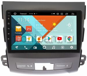 Штатная магнитола Wide Media KS9029QR-3/32 DSP CarPlay 4G-SIM для Mitsubishi Outlander II (XL) 2006-2012 без Rockford на Android 10, фото 1