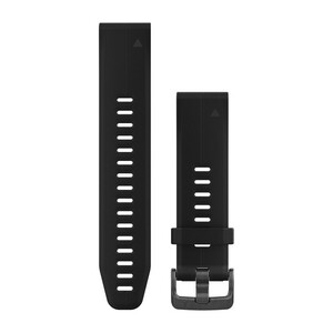 Garmin Ремешок сменный QuickFit 20 мм (уретан) черный, большой, фото 1