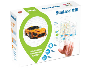 Охранно-телематический комплекc StarLine M96 L (2sim), фото 1