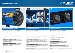 Электрическая тепловая пушка ЗУБР, 30 кВт, Профессионал, ТП-П30, фото 15