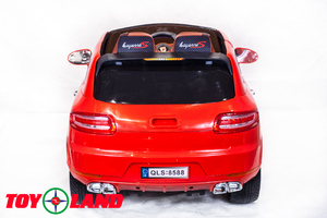 Детский автомобиль Toyland Porsche Macan QLS 8588 Красный, фото 6