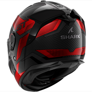 Шлем Shark SPARTAN GT PRO RITMO CARBON Black/Red/Chrome глянцевый XXL, фото 2