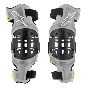 Мотозащита колена ALPINESTARS BIONIC-7 KNEE SET (серо-желтый, 195, S), фото 3