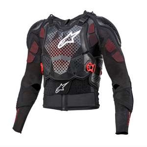 Мотозащита тела ALPINESTARS BIONIC TECH V3 PROTECTION JACKET (черно-бело-красный, 123, M), фото 1