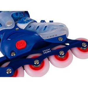 Роликовые коньки Tech Team Kidzroll Dark blue р.28-31 (S), фото 6