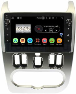 Штатная магнитола Lada Largus 2012-2021 LeTrun BPX409-9181 на Android 10 (4/32, DSP, IPS, с голосовым ассистентом, с крутилками), фото 1