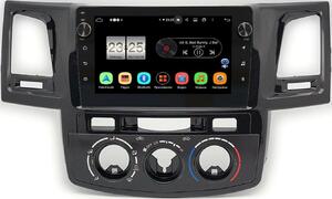 Штатная магнитола Toyota Hilux VII, Fortuner I 2005-2013 (с кондиционером) LeTrun BPX409-9414 на Android 10 (4/32, DSP, IPS, с голосовым ассистентом, с крутилками), фото 1