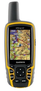 Garmin GPSMAP 62 Russian + карты России ТОПО 6.хх (Навиком), фото 1