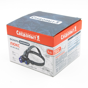 Фонарь налобный "СИБИРСКИЙ СЛЕДОПЫТ-Люкс", 1 LED + 2 COB, zoom, аккум.1x2000mAh/120/, фото 6