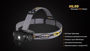 Налобный фонарь Fenix HL55 XM-L2 U2, фото 6