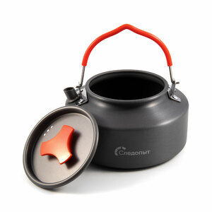 Чайник походный СЛЕДОПЫТ - Compact, 1 л, анодир. алюм., фото 4