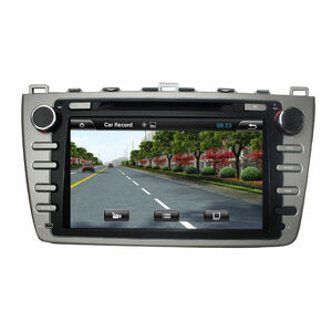 Штатная магнитола CARMEDIA KD-8001 серый DVD MAZDA 6 2007-2012, фото 5
