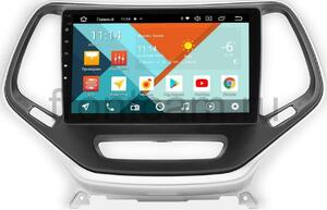 Штатная магнитола Jeep Cherokee IV (WK2) Wide Media KS10-811QR-3/32 DSP CarPlay 4G-SIM на Android 10, фото 1