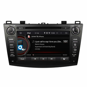 Штатная магнитола CARMEDIA KD-8003-P3-7 DVD Mazda 3 2009-2013 (BL), Axela 2009-2013, фото 7
