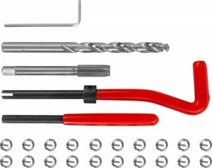 Thorvik TRIS710 Набор для восстановления резьбы M7x1.0, 25 предметов, фото 1
