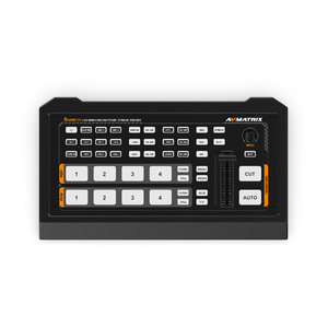 Видеомикшер-стример AVMATRIX Shark H4 компактный 4CH HDMI USB LAN, фото 3