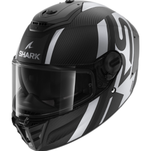 Шлем Shark SPARTAN RS CARBON SHAWN MAT Black/Silver (XXL), фото 1