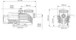 Насос для бассейна UNIPUMP JET POOL SPP 2200, фото 2