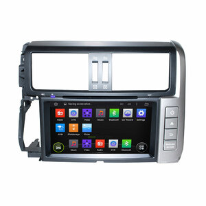 Штатная магнитола CARMEDIA KDO-8015 DVD Toyota LC PRADO 150 2009-2013 серебро, фото 1