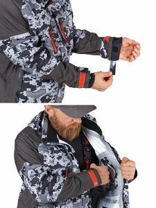 Костюм демисезонный Norfin PRO DRY 3 CAMO р.M, фото 7